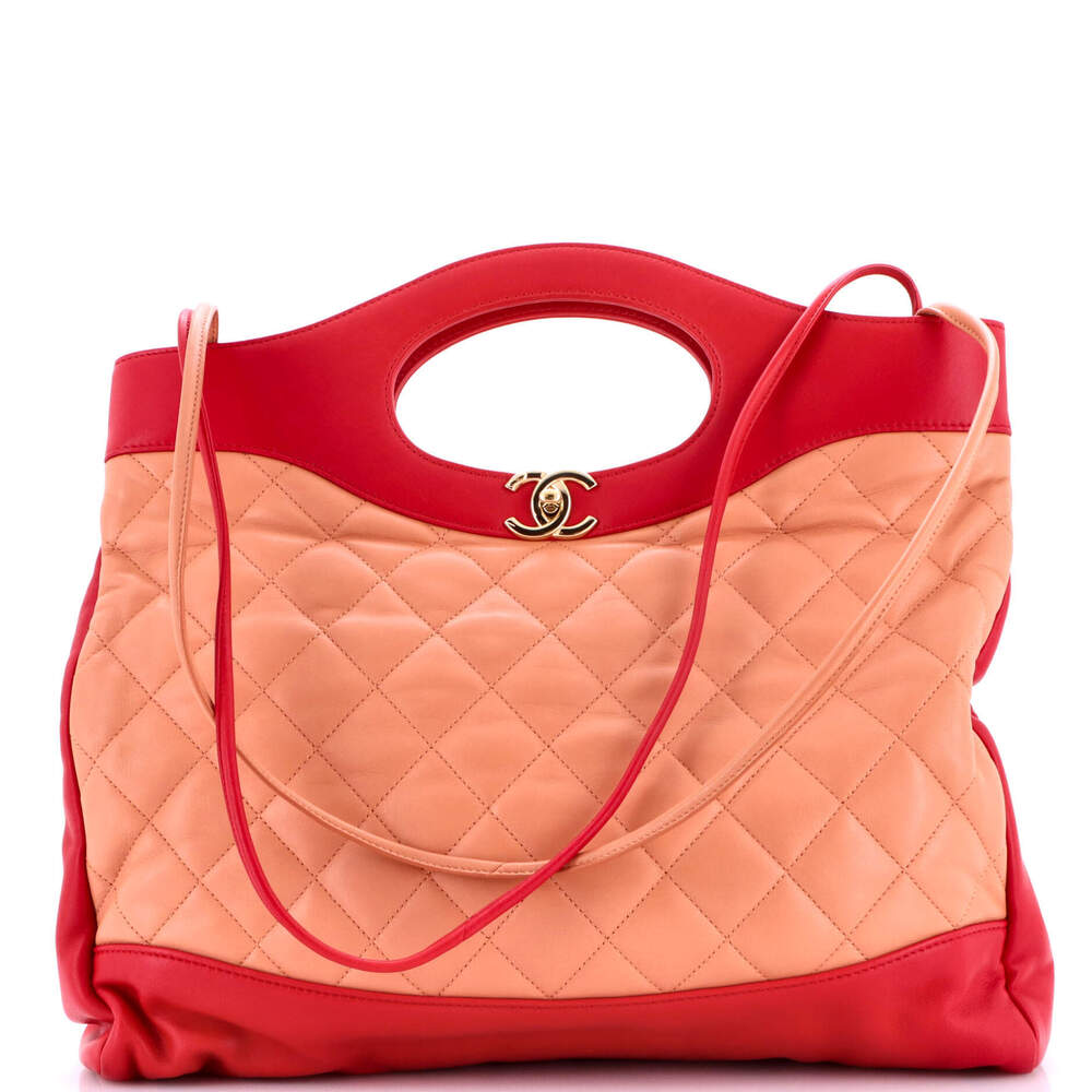Chanel Large 31 Shopping Bag Quilted Lambskin